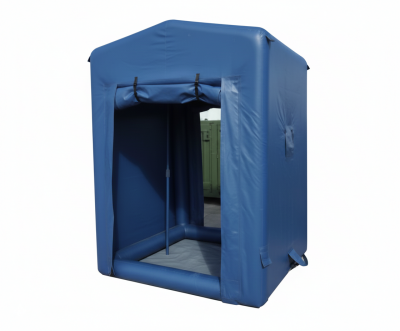 Надувная палатка для дезактивации населения и техники