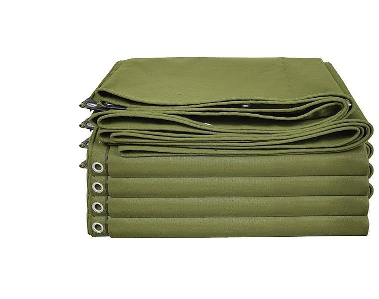 Брезентовые шторы с люверсами