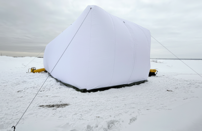 надувная палатка бескаркасная